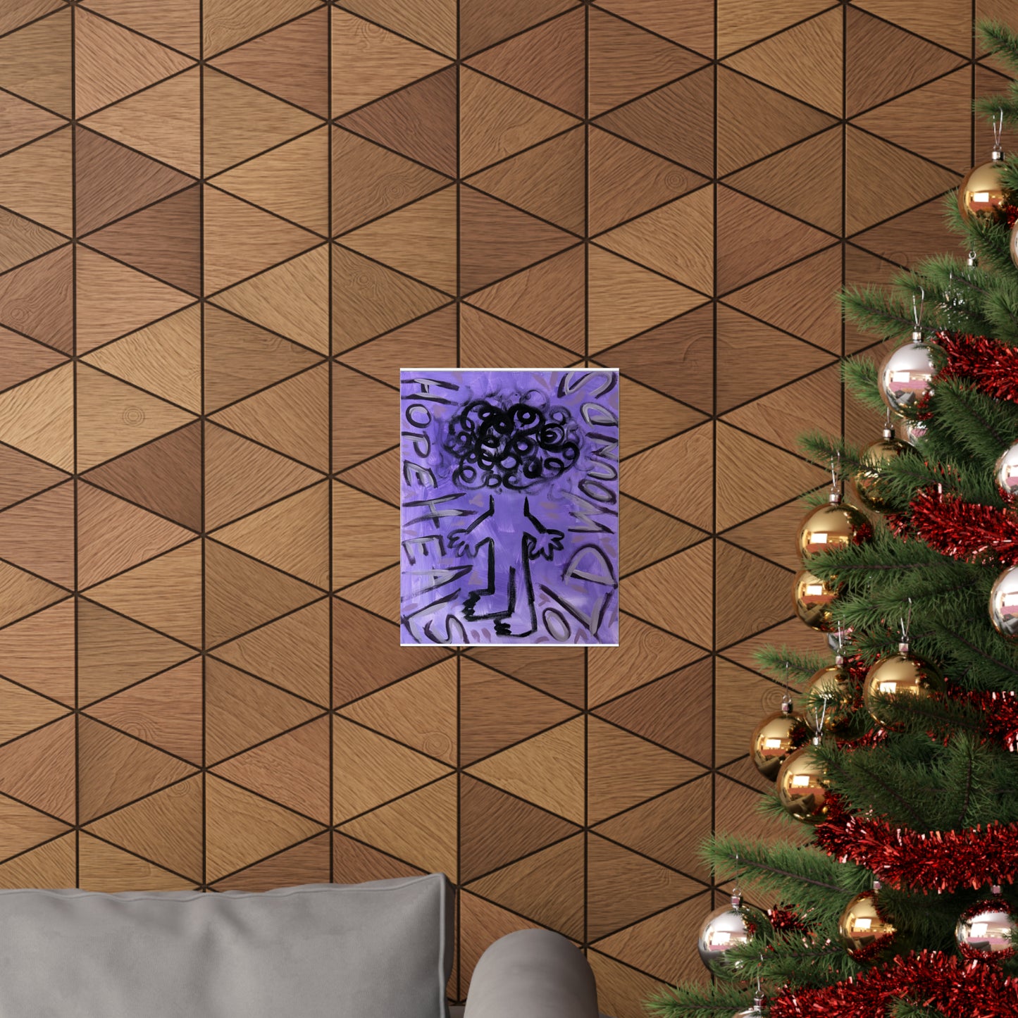 Hope Heals Old Wounds Print