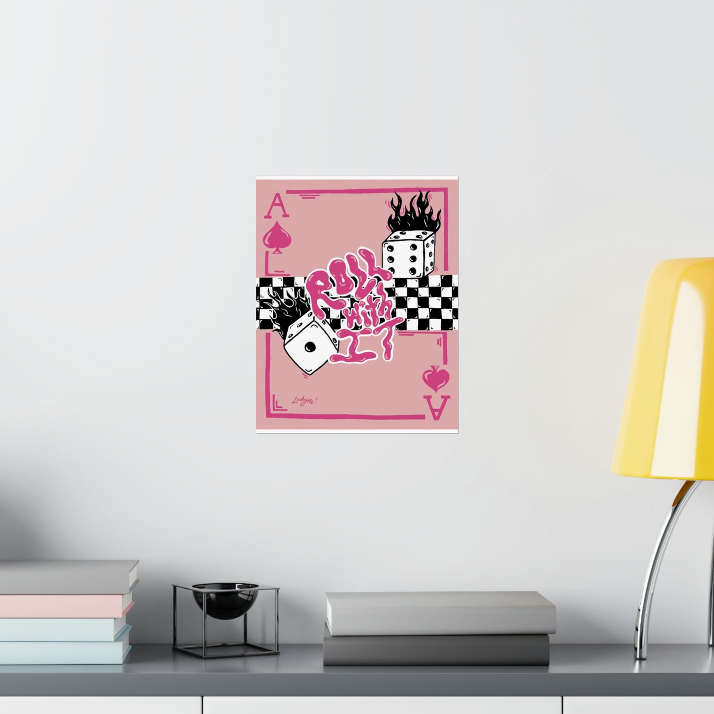 Roll With It Print - Pink