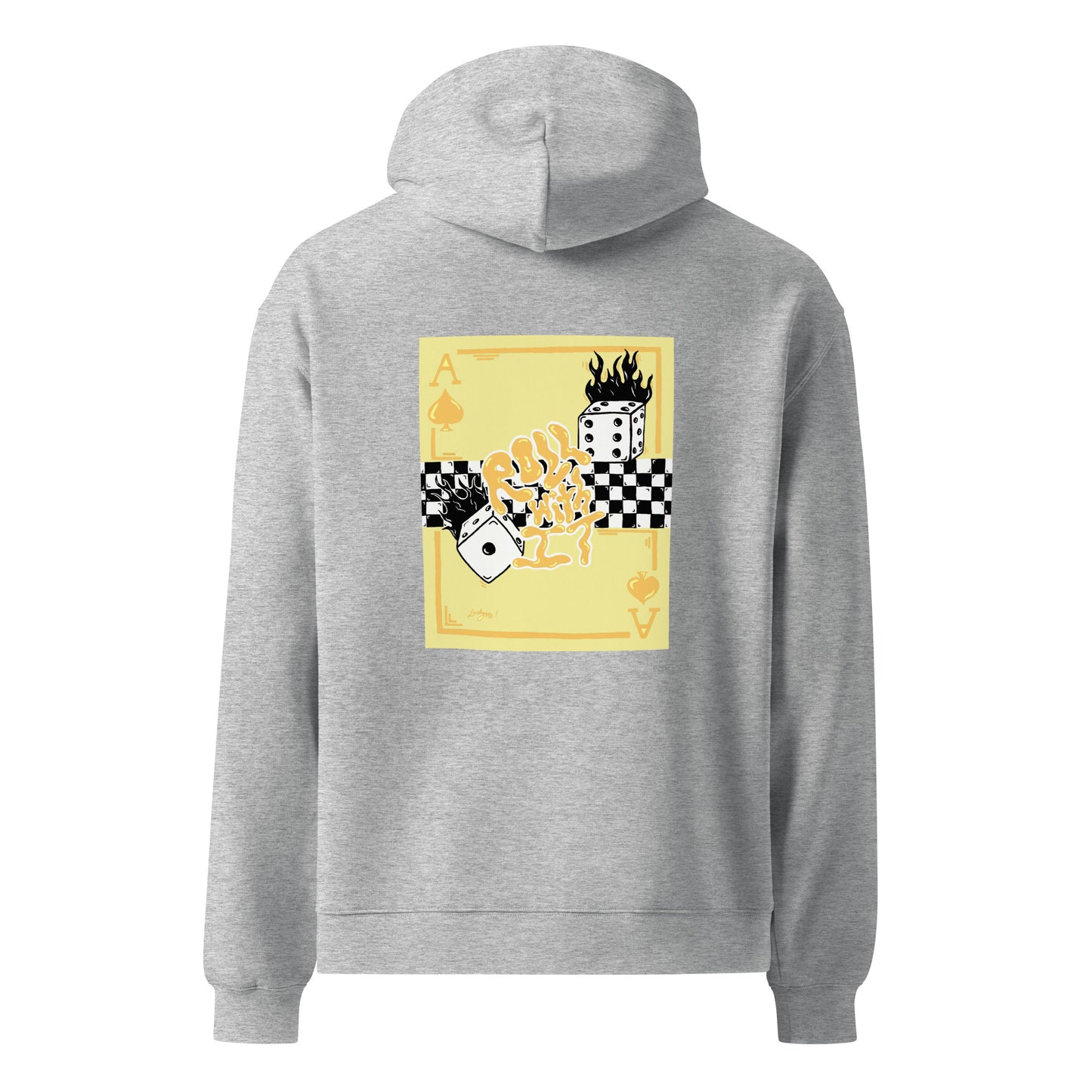 Roll With It Hoodie - Yellow