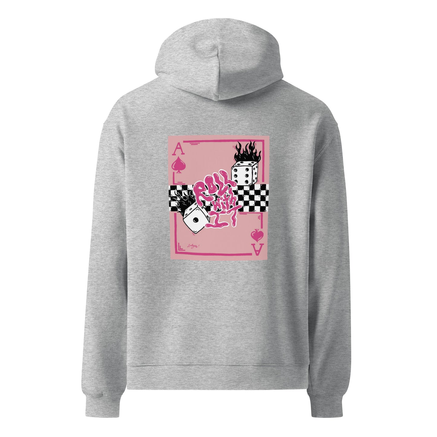 Roll With It Hoodie - Pink