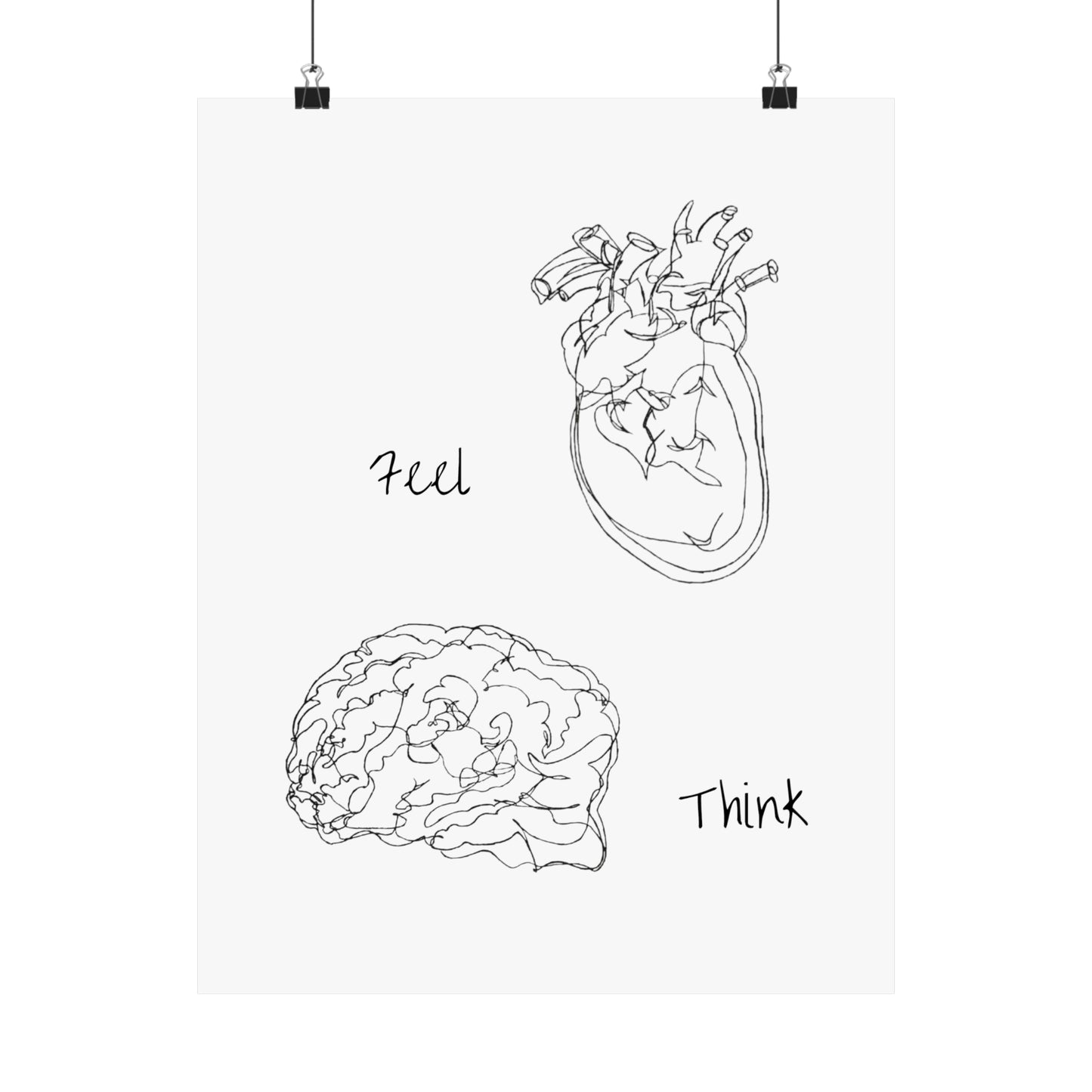 Think & Feel Print