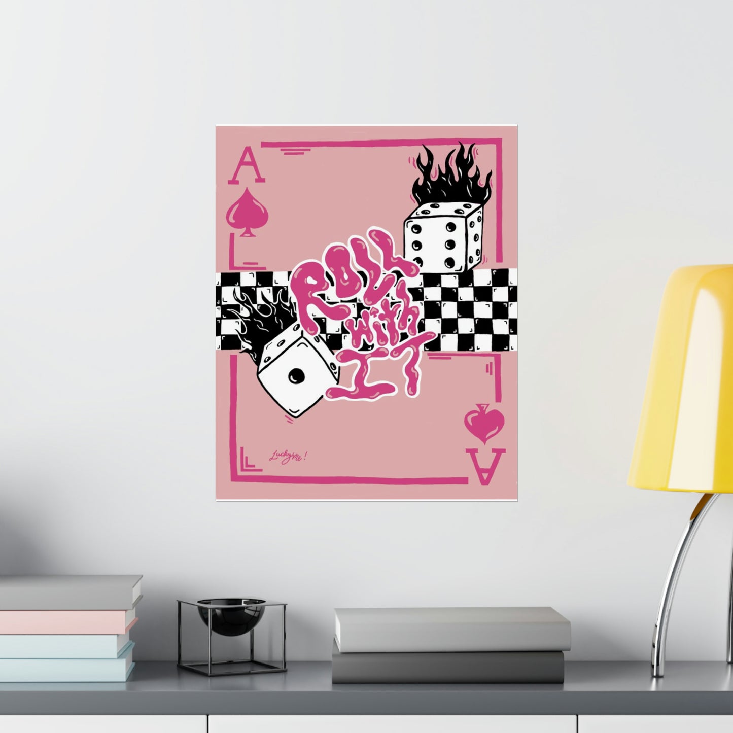 Roll With It Print - Pink