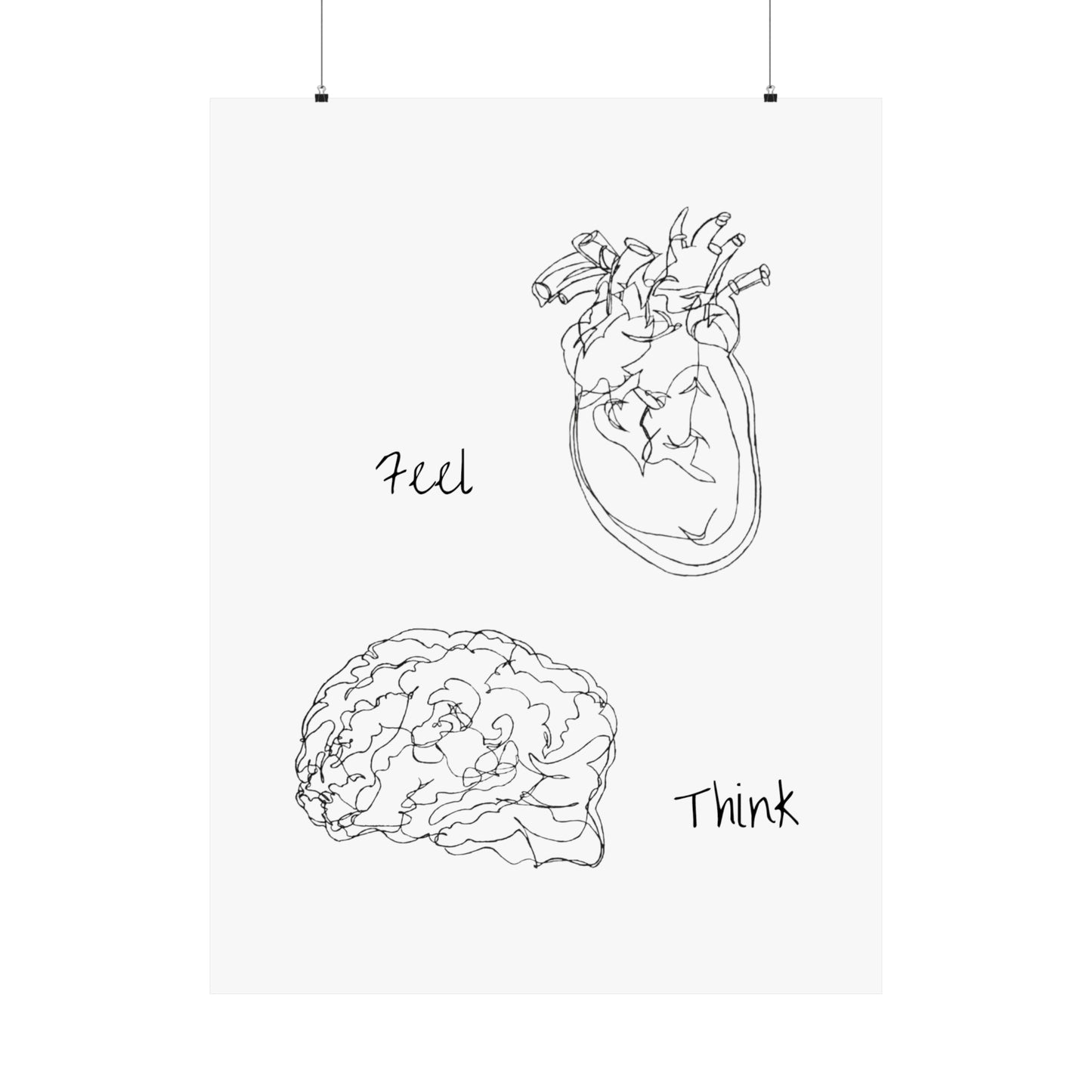 Think & Feel Print