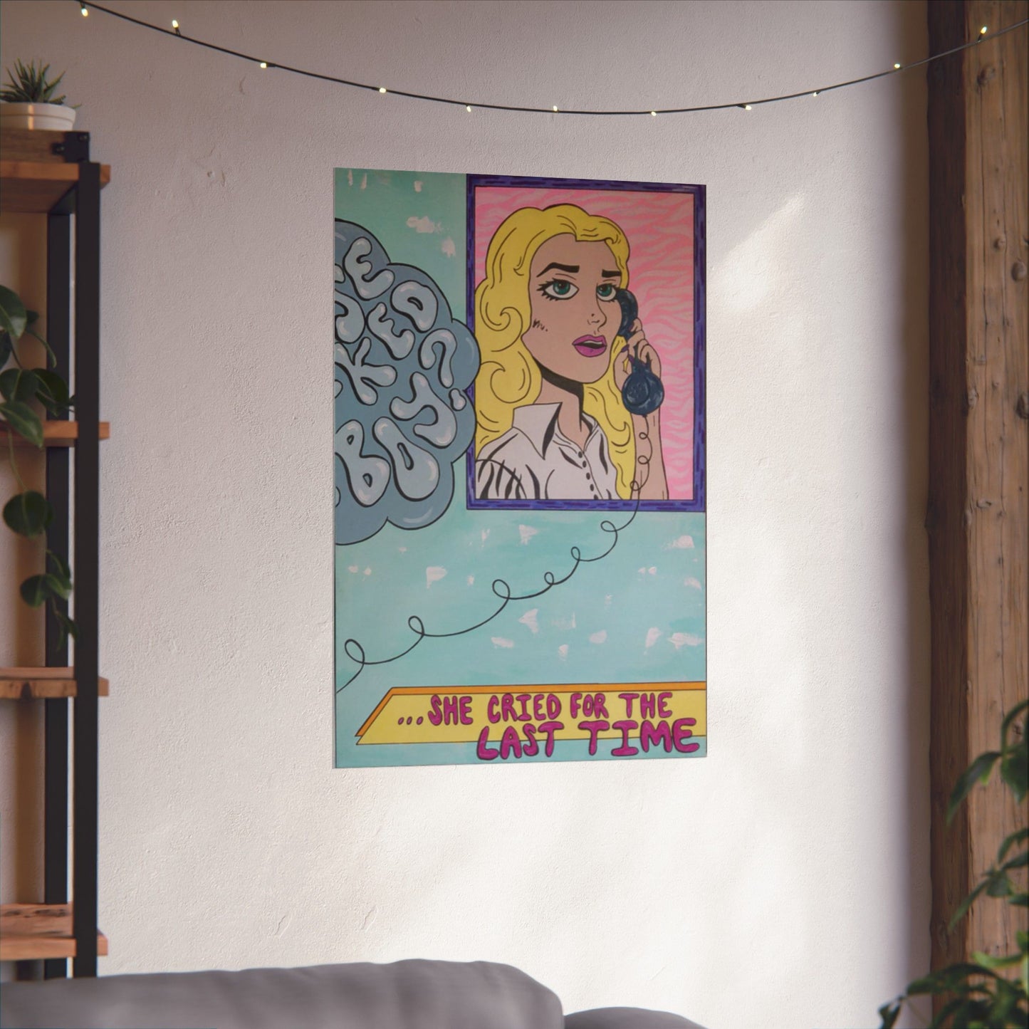 She Cried For The Last Time Print