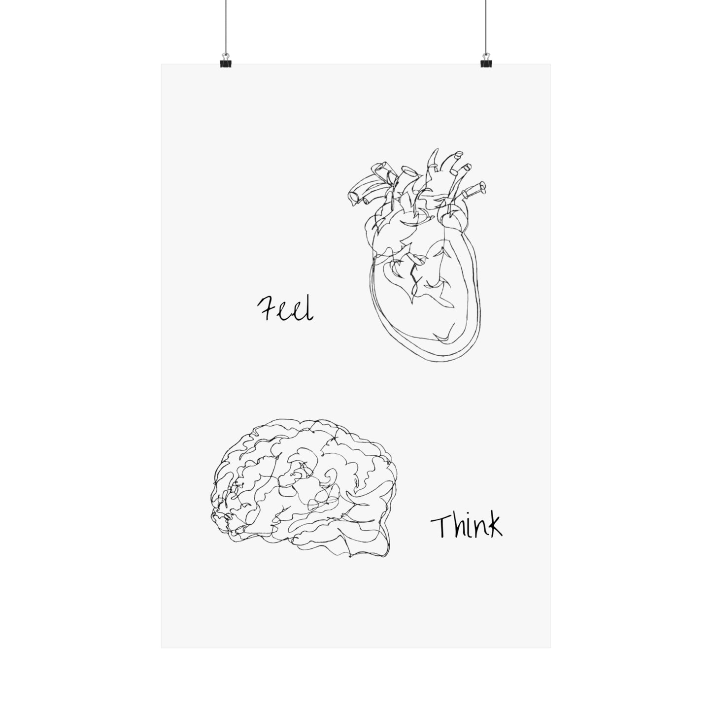 Think & Feel Print