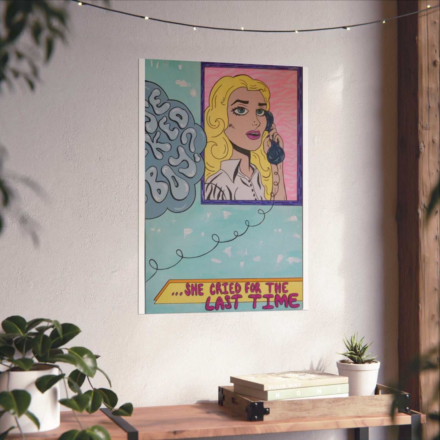 She Cried For The Last Time Print