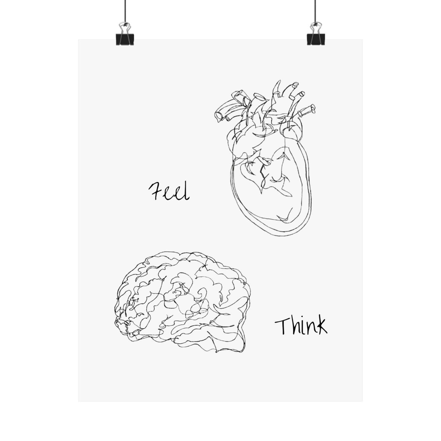Think & Feel Print