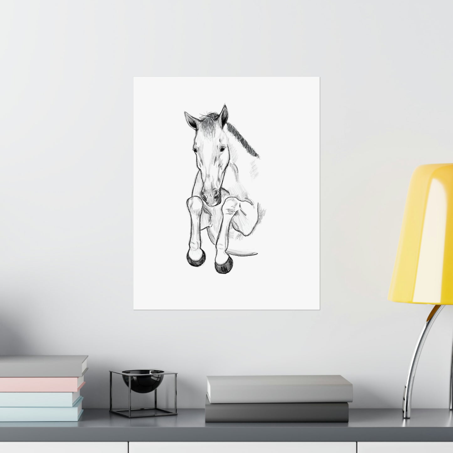 Horse Jumping Print