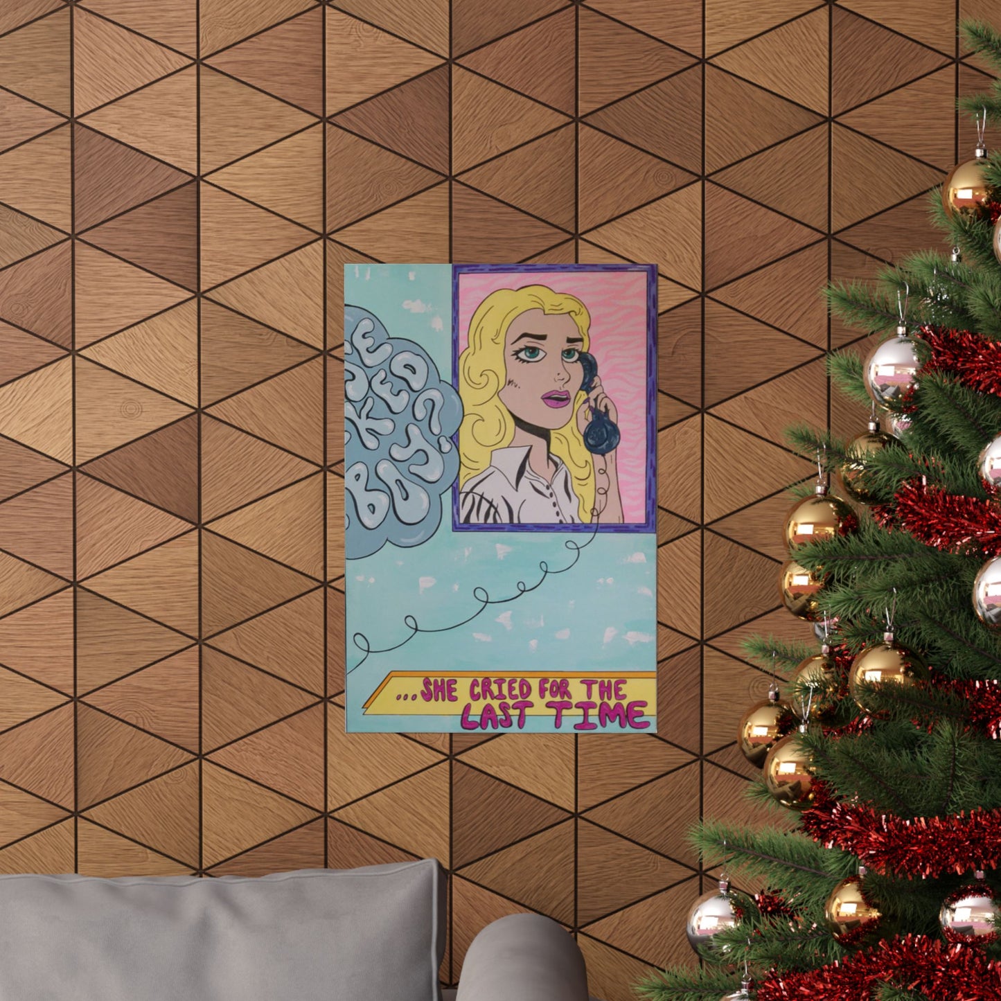 She Cried For The Last Time Print