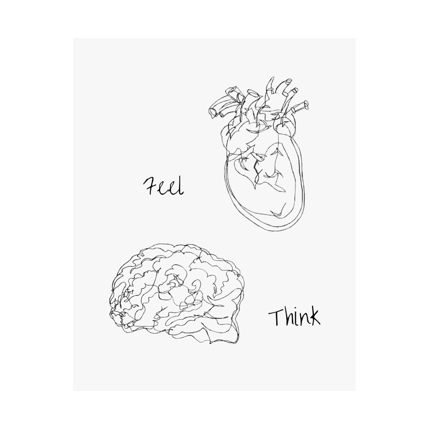 Think & Feel Print