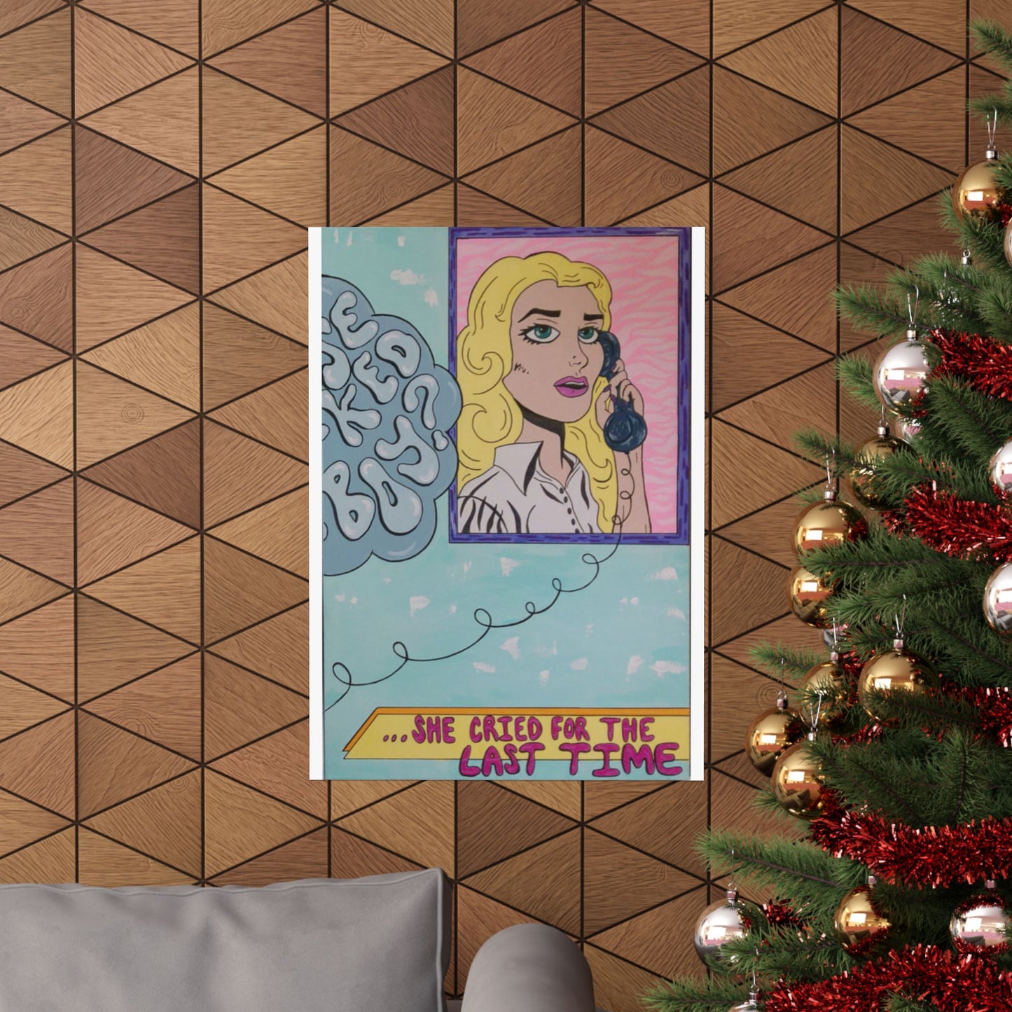 She Cried For The Last Time Print