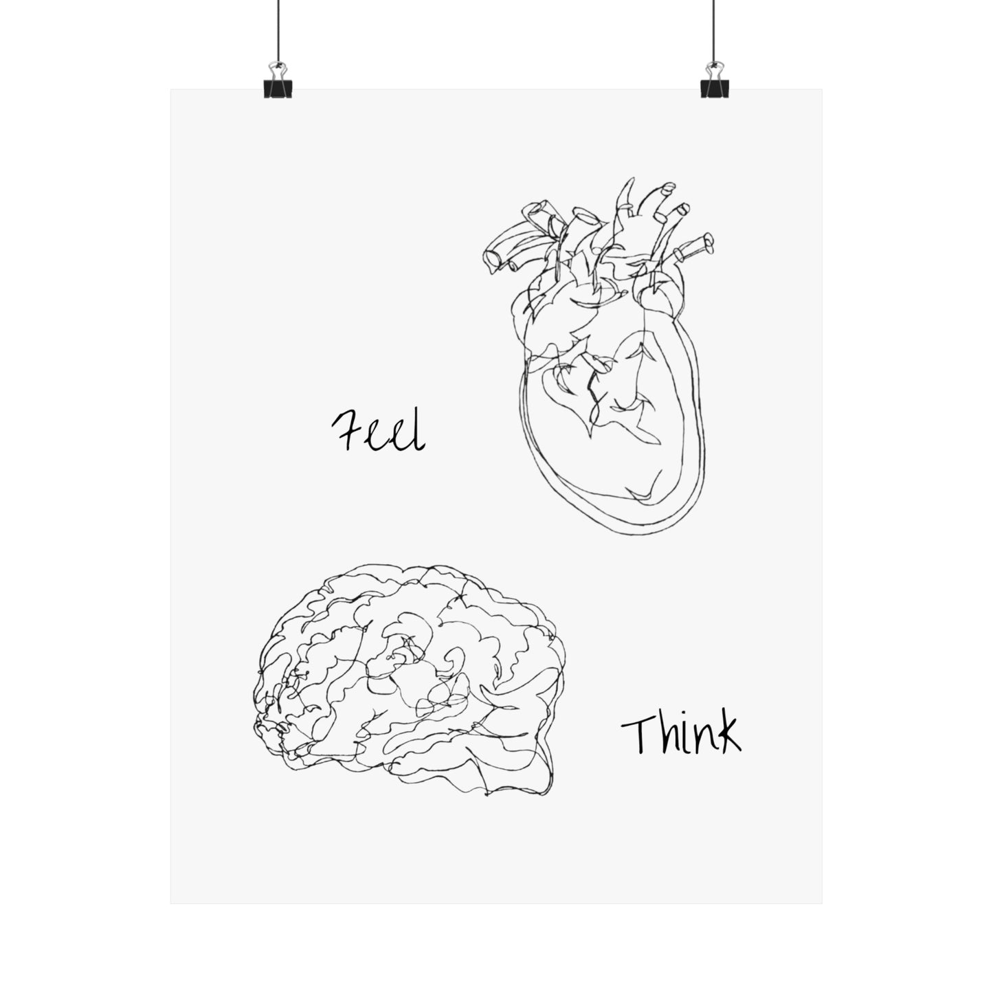 Think & Feel Print