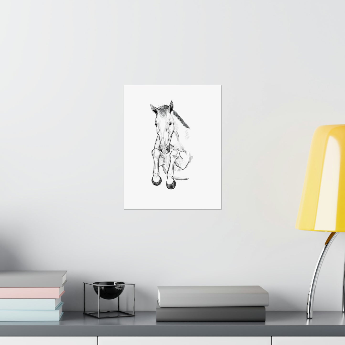 Horse Jumping Print