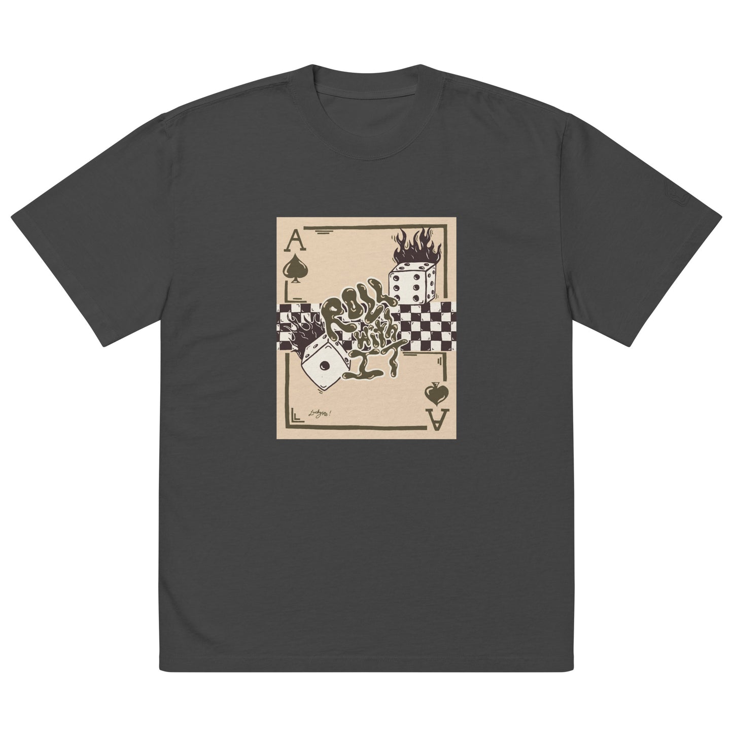 Roll With It Tee - Brown