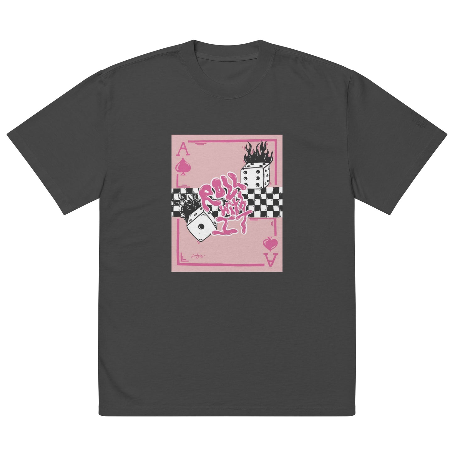Roll With It Tee - Pink