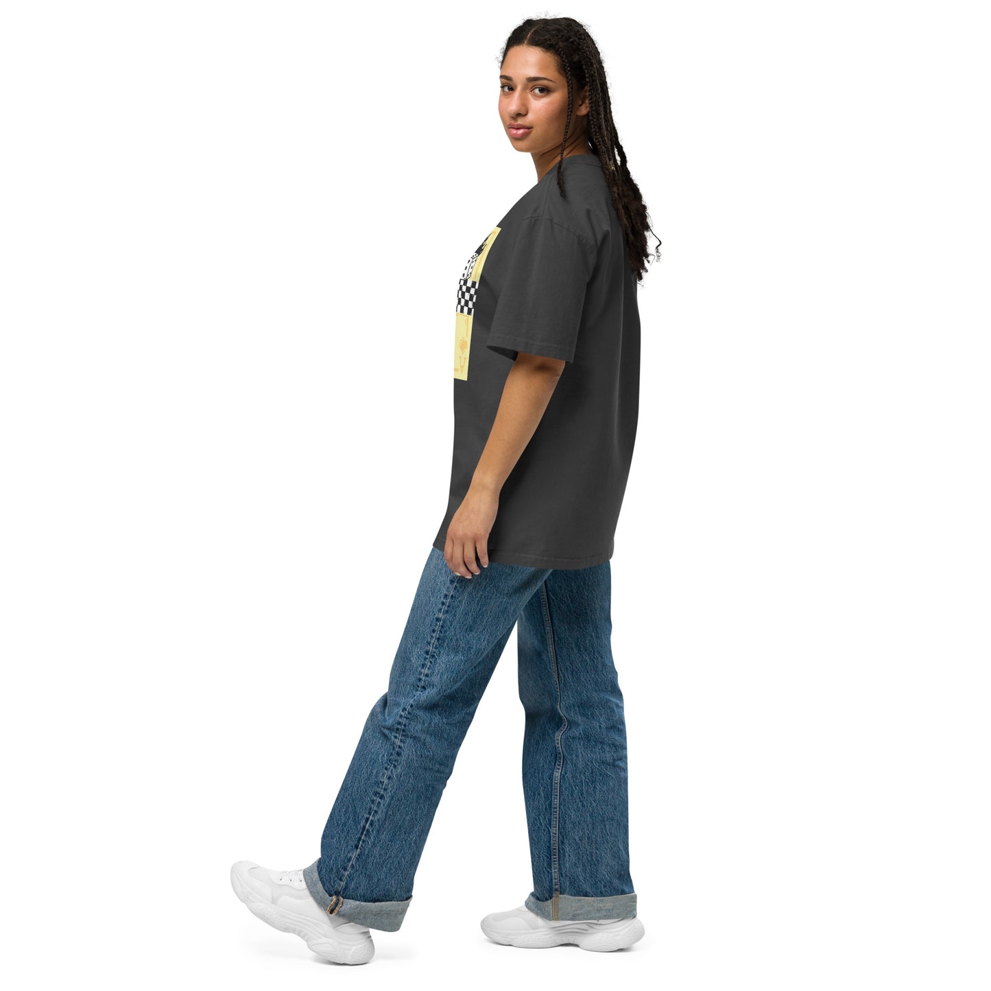 Roll With It Tee - Yellow