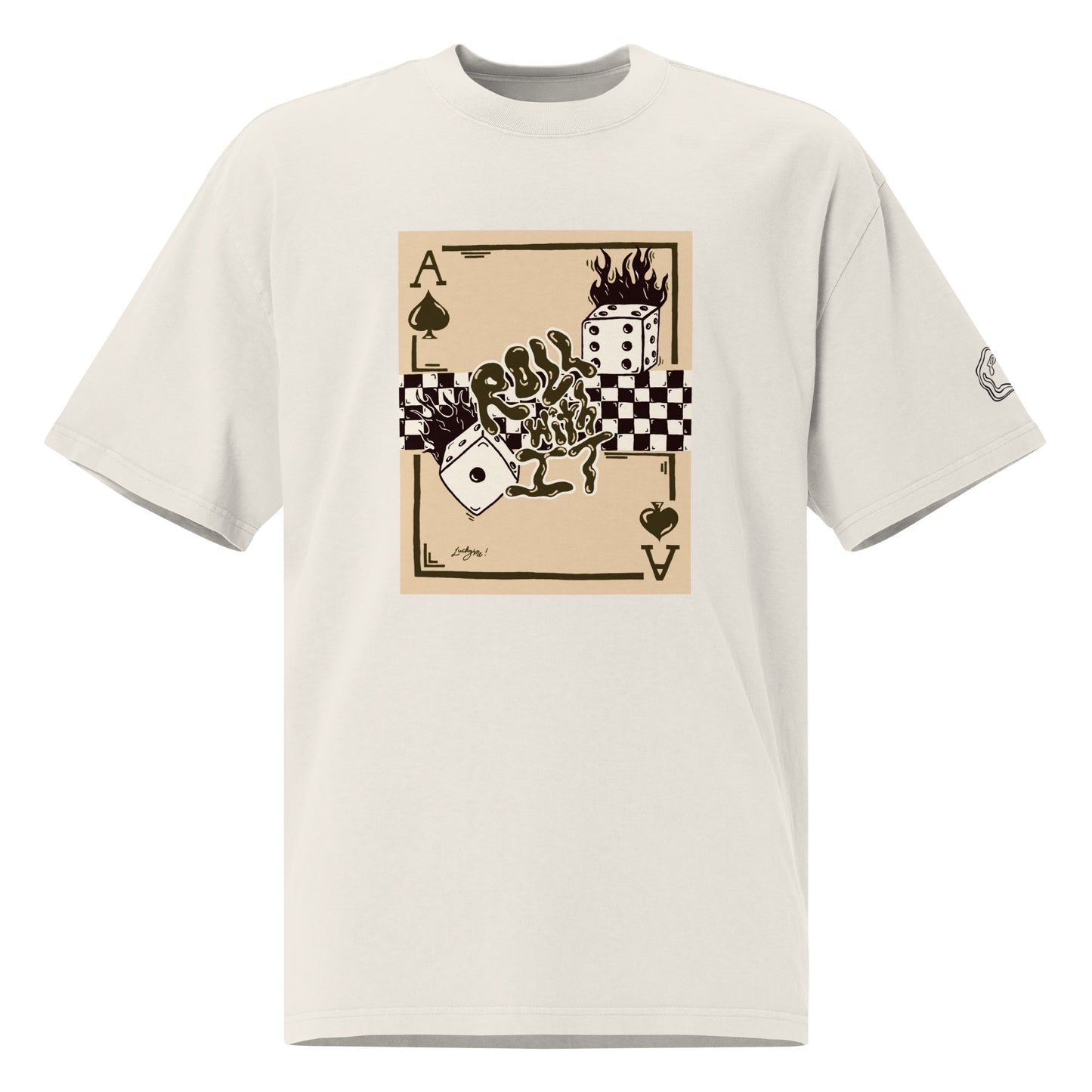 Roll With It Tee - Brown