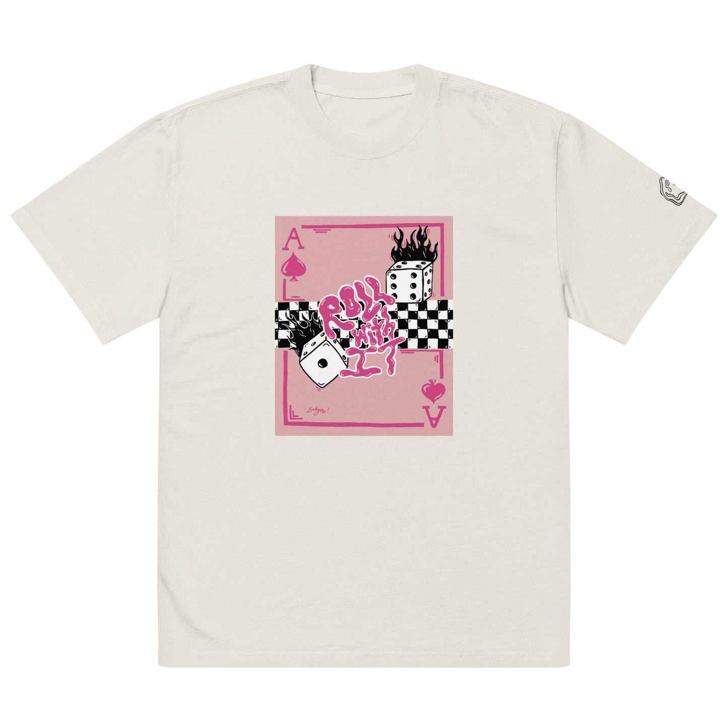 Roll With It Tee - Pink