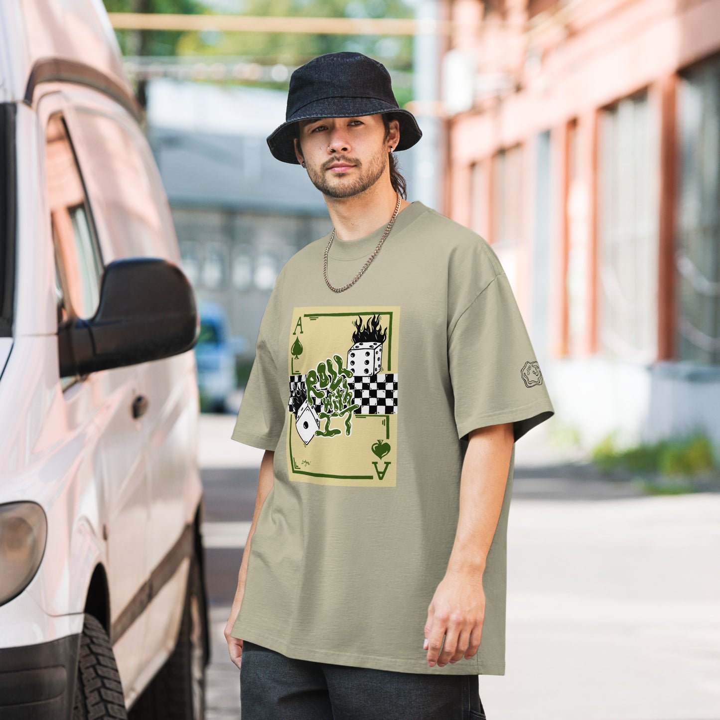 Roll With It Tee - Green