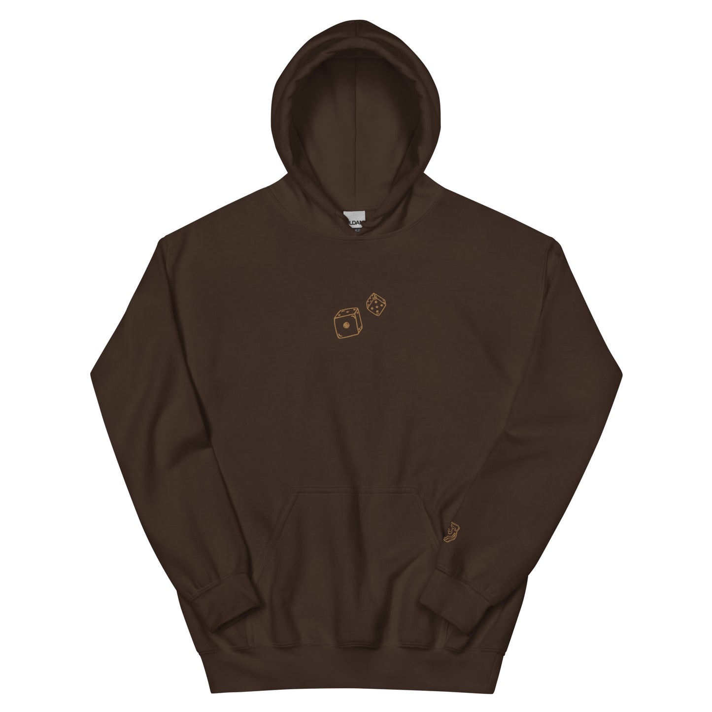 Roll With It Hoodie - Brown (drawstrings)