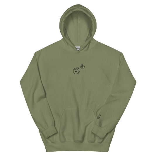 Roll With It Hoodie - Green (drawstrings)