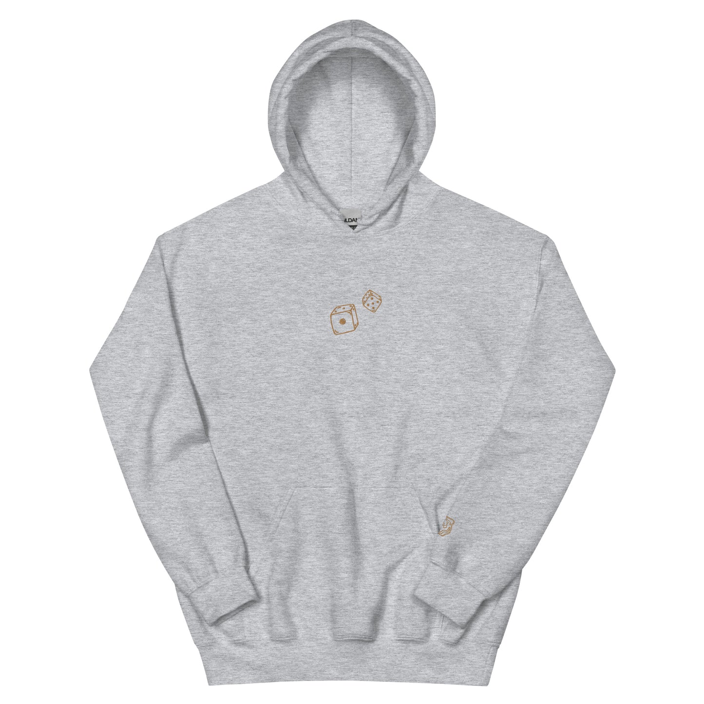 Roll With It Hoodie - Brown (drawstrings)