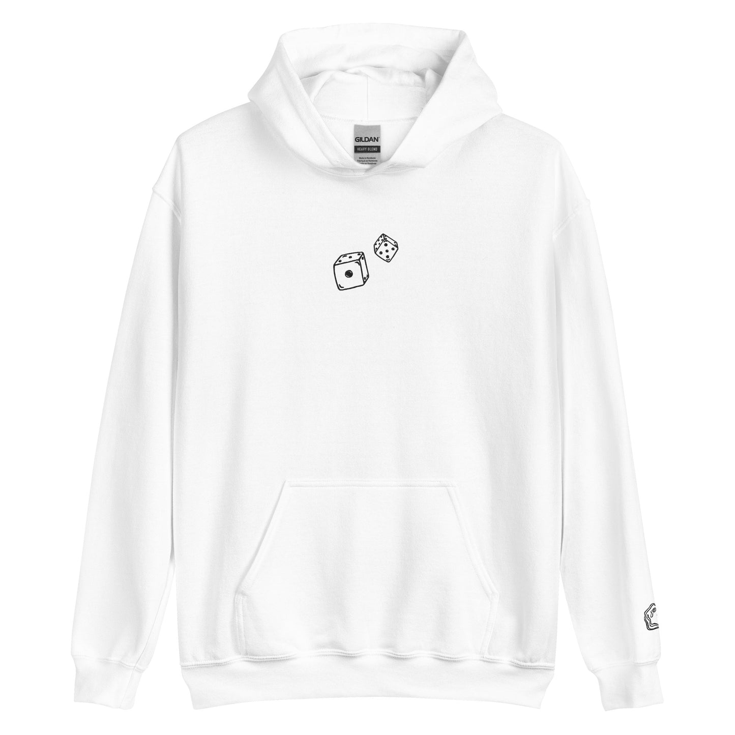 Roll With It Hoodie - Yellow (drawstrings)