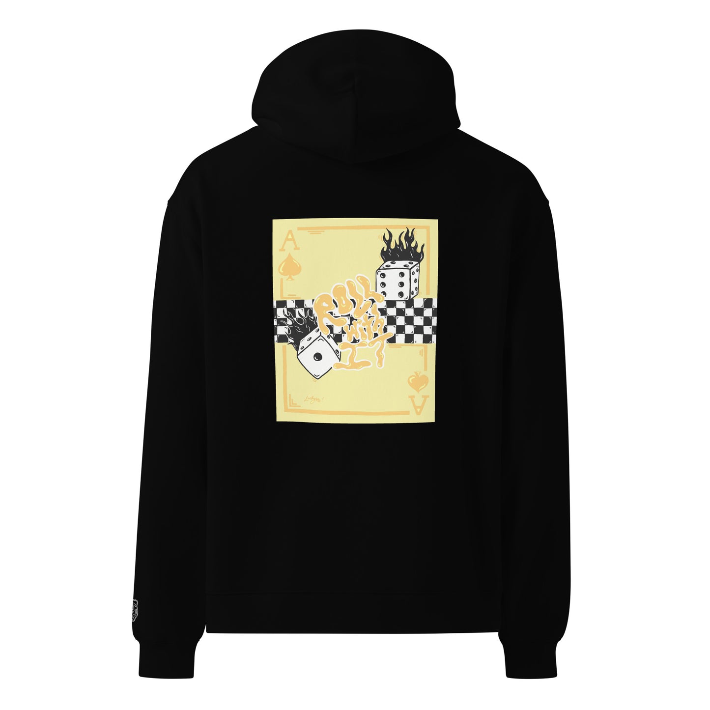 Roll With It Hoodie - Yellow