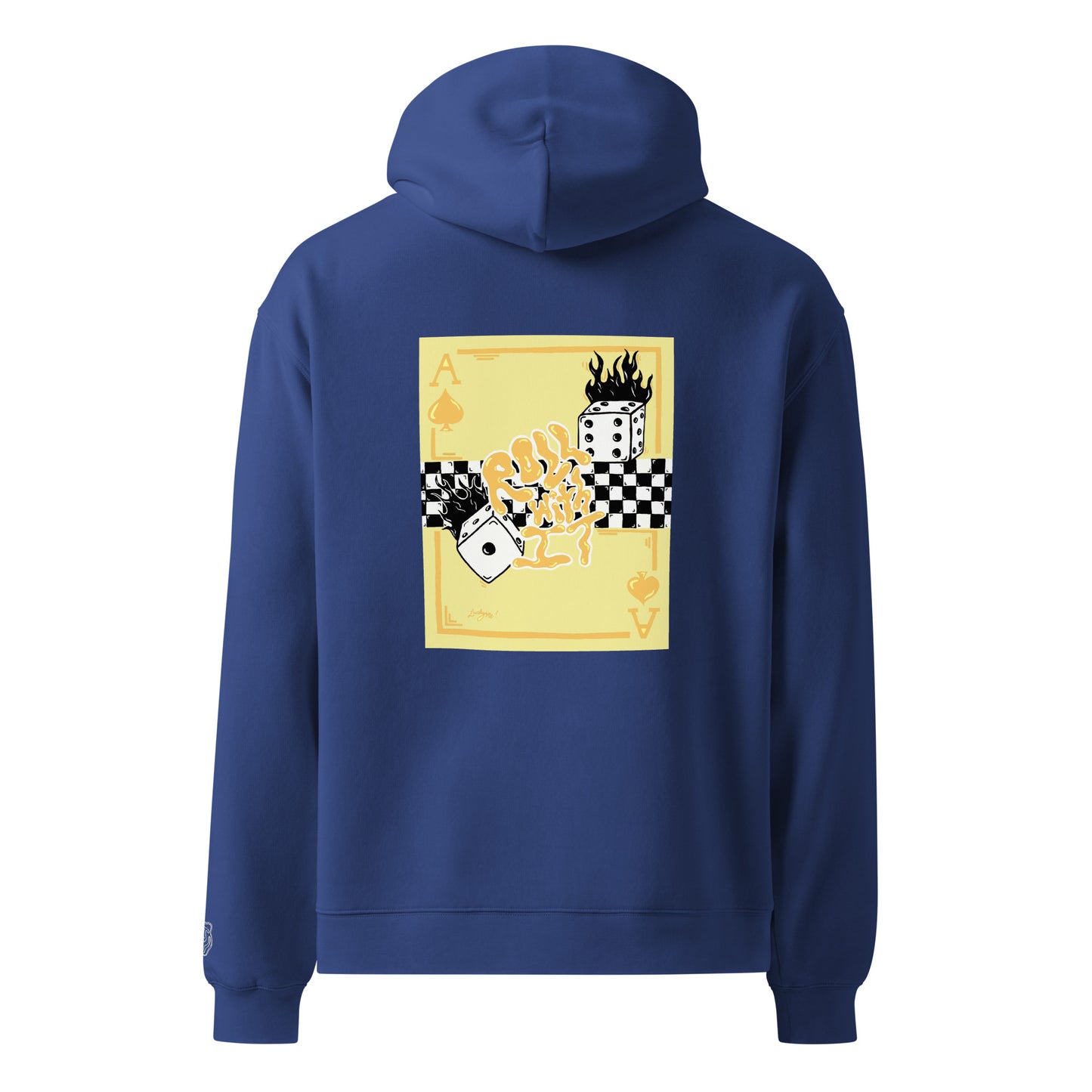 Roll With It Hoodie - Yellow