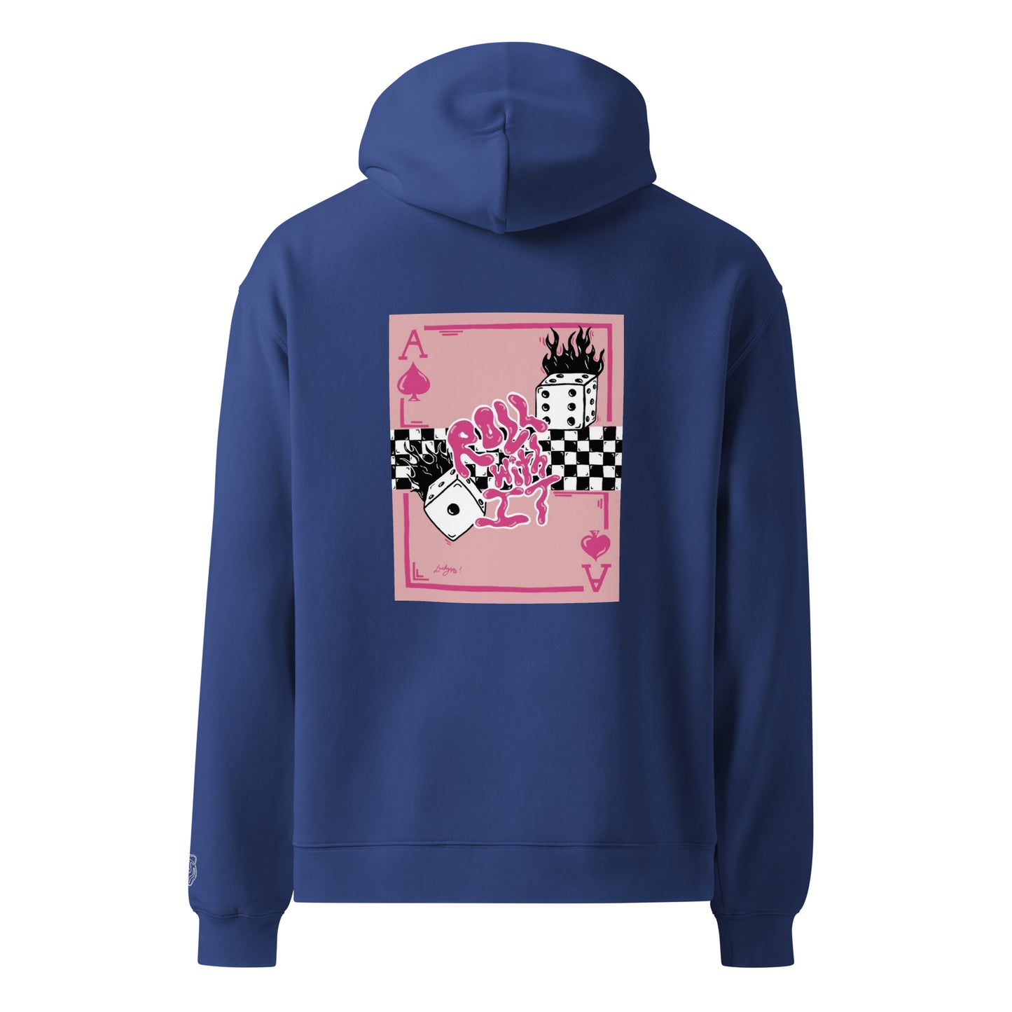 Roll With It Hoodie - Pink