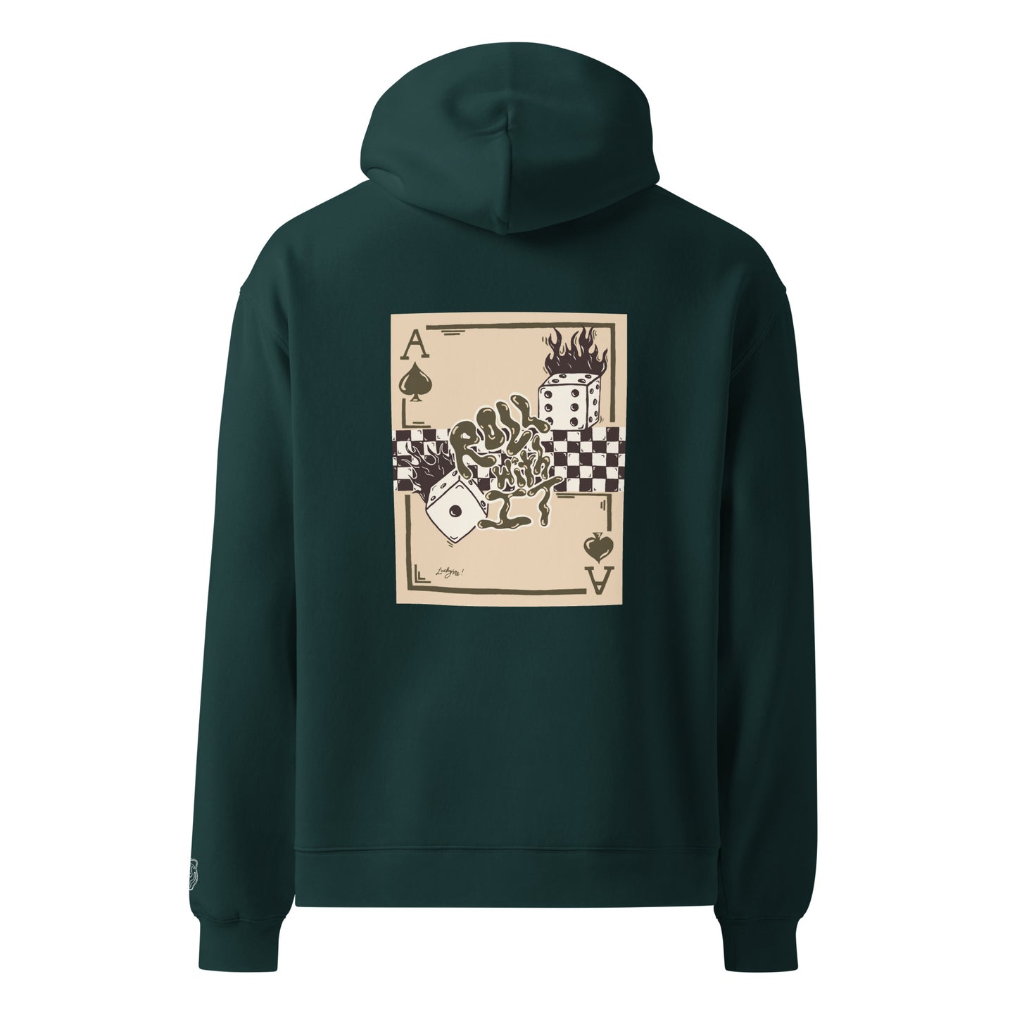 Roll With It Hoodie - Brown