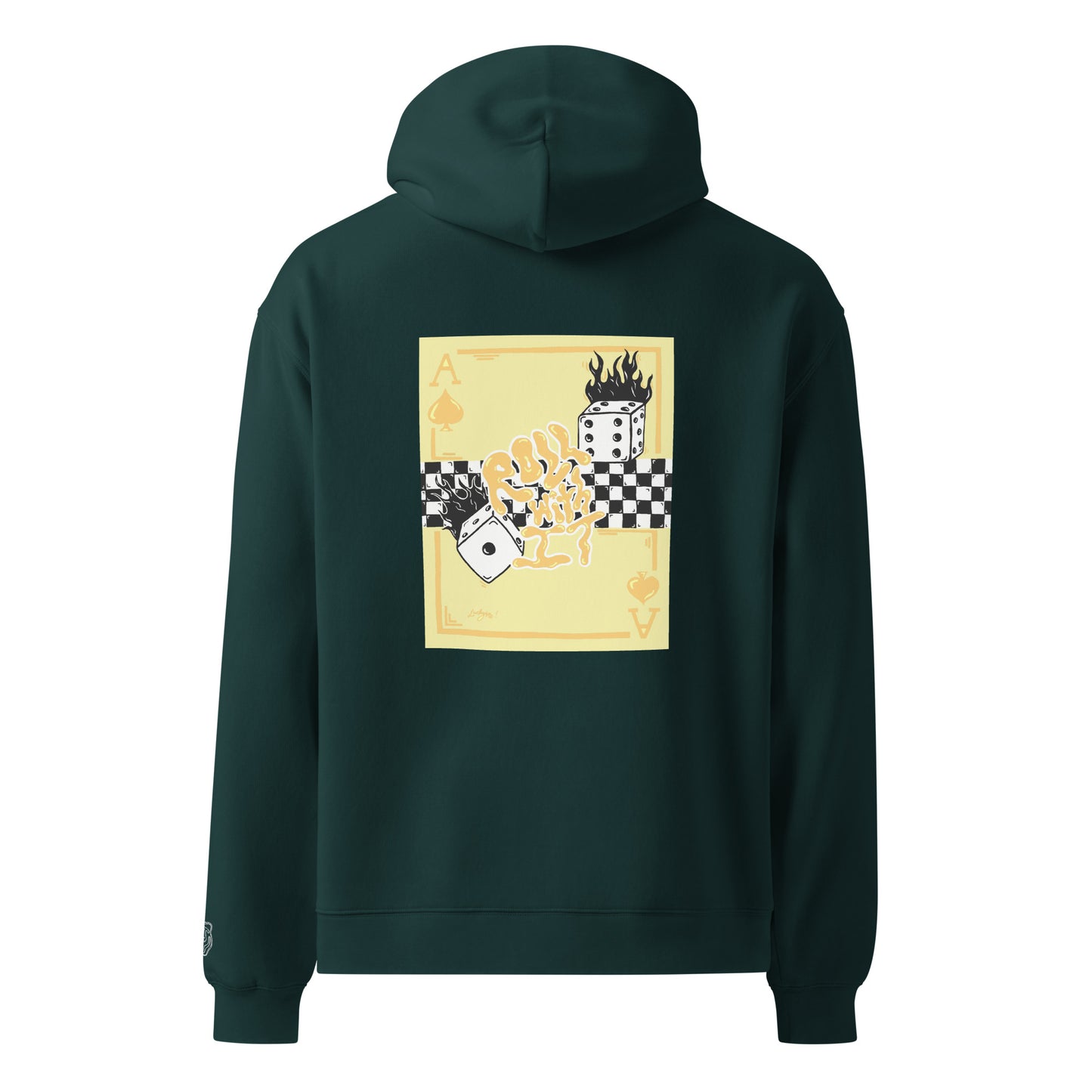 Roll With It Hoodie - Yellow