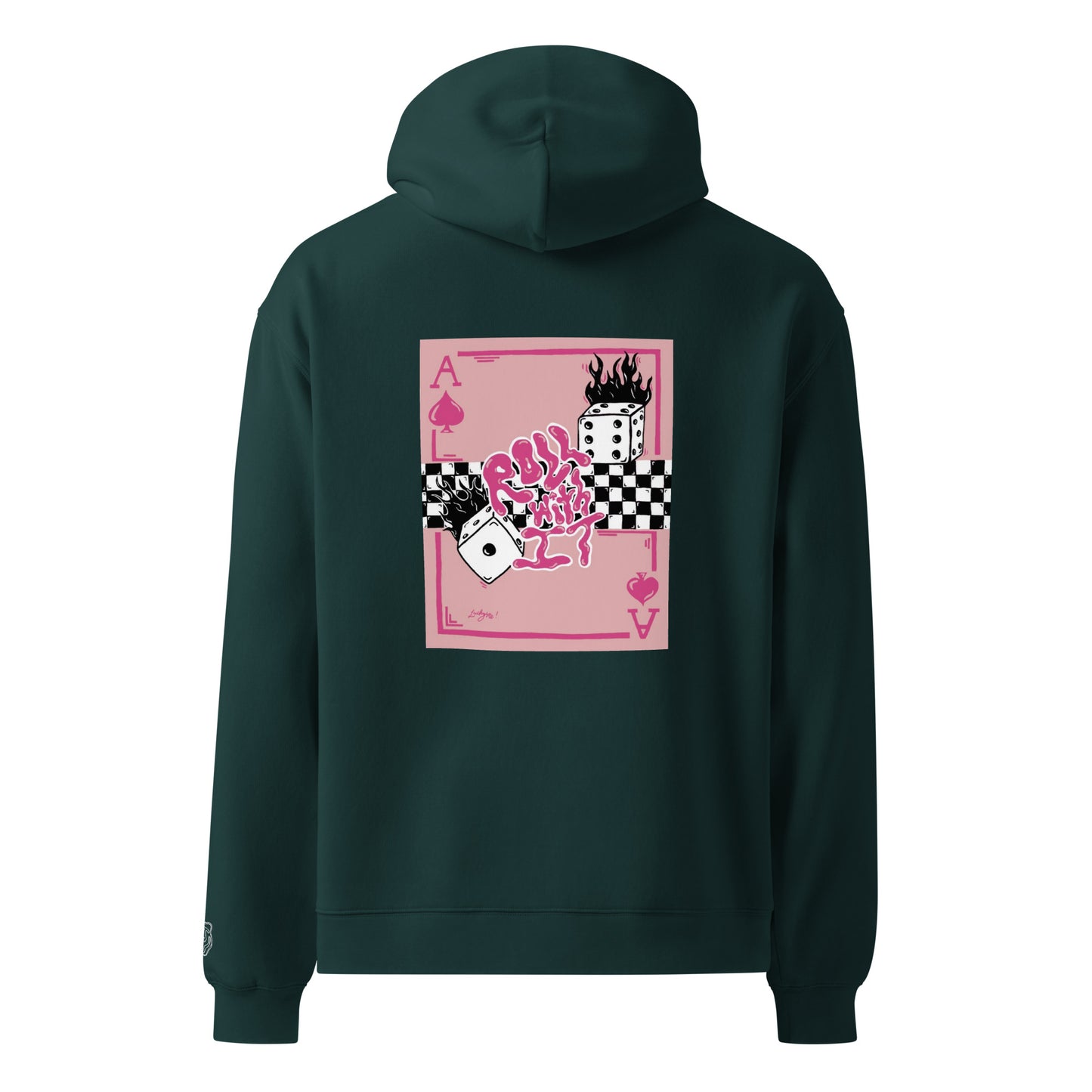 Roll With It Hoodie - Pink