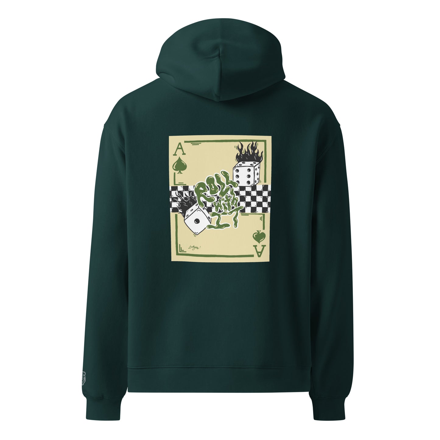 Roll With It Hoodie - Green